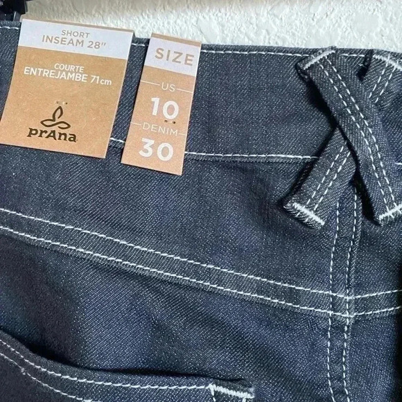 Prana pour Femme Entrejambe Court Kayla Jean Pantalon, Femme Size 10 Sho… - Picture 10 of 10